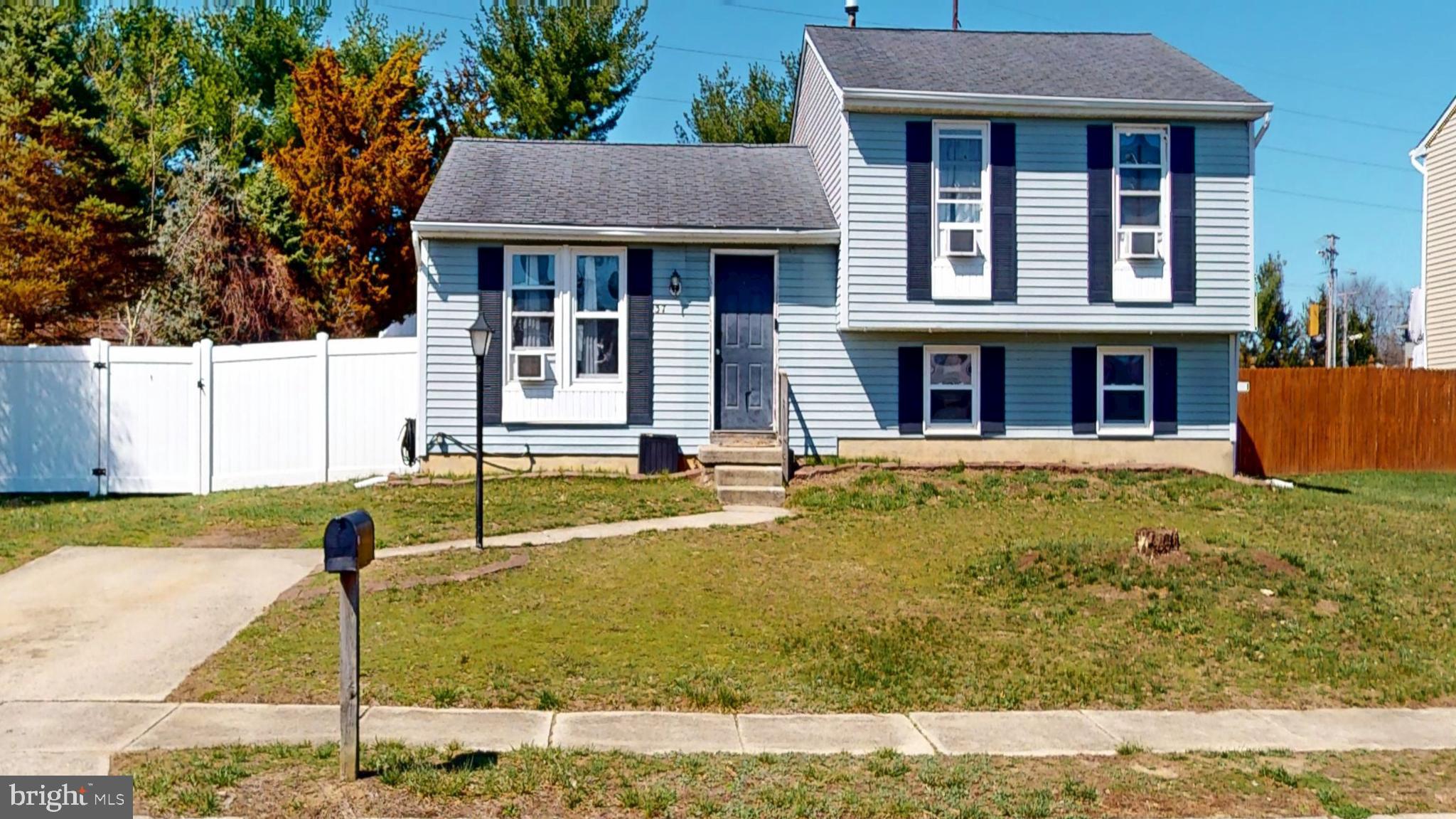 37 Decatur Lane Sicklerville, NJ 08081 - Photo 2 of 26 a house view with swimming pool and wooden fence