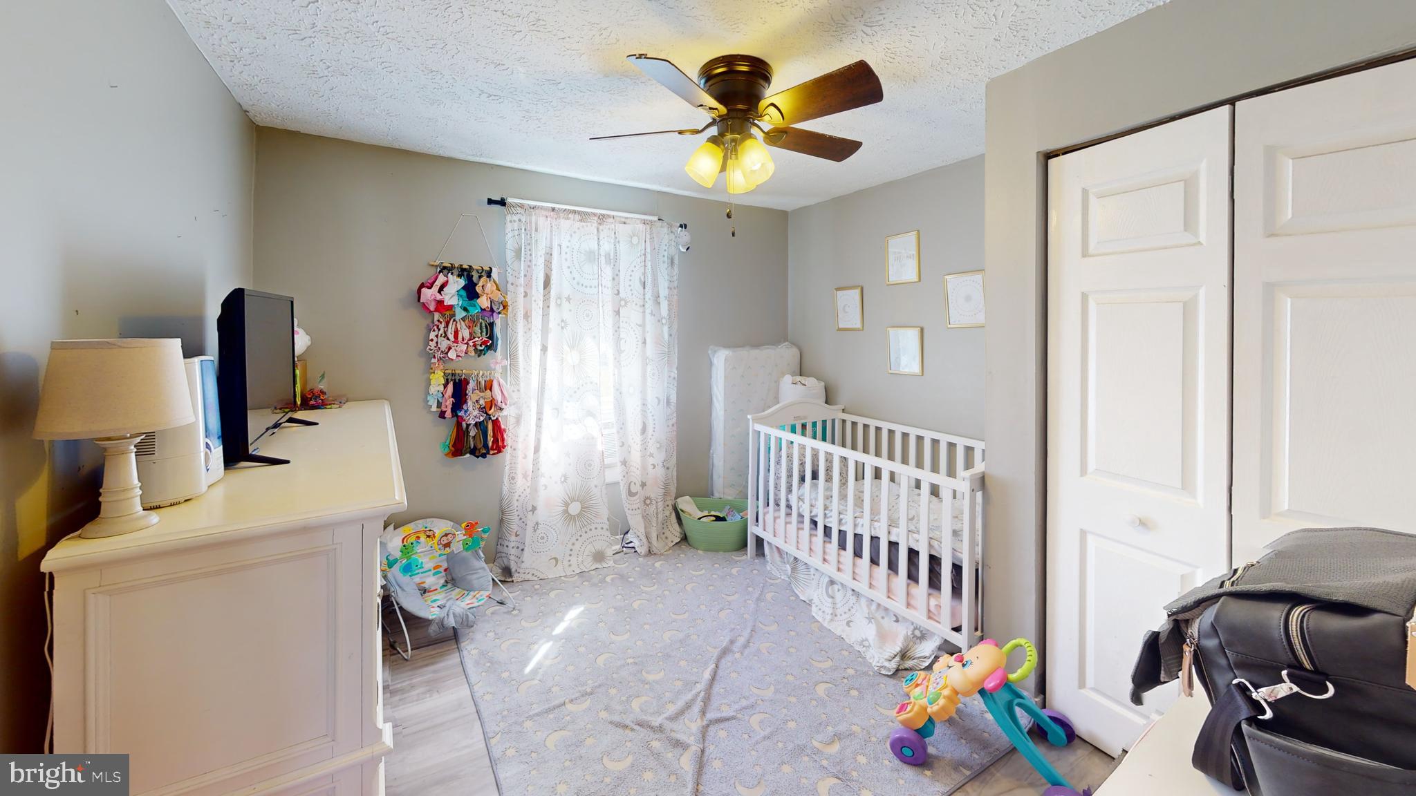 37 Decatur Lane Sicklerville, NJ 08081 - Photo 21 of 26 a bedroom with furniture and a chandelier fan