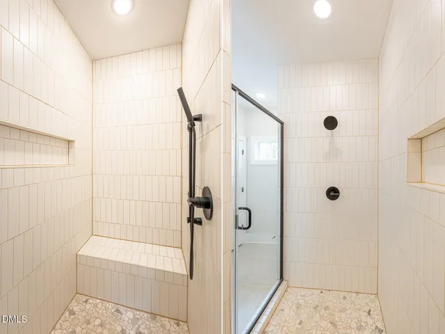 a close view of closet