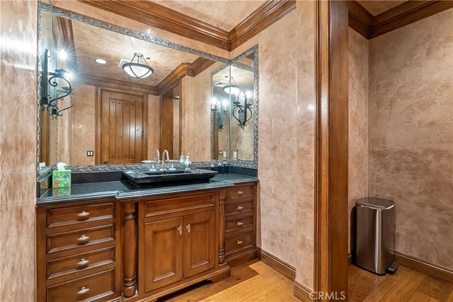 a view of entryway livingroom and hall with wooden floor