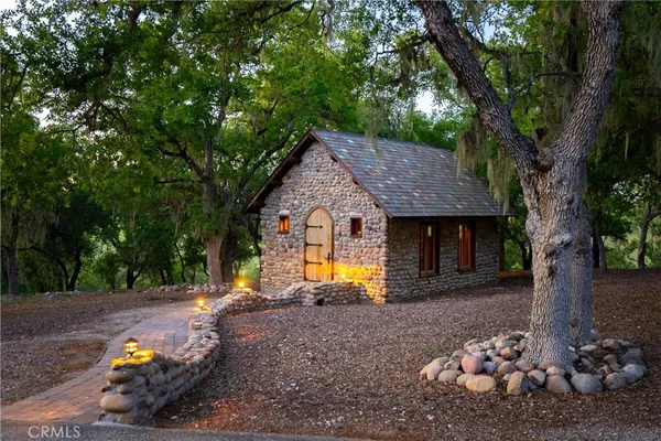 a view of a lake with a mountain