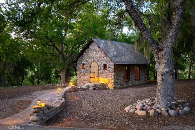 a view of a lake with a mountain
