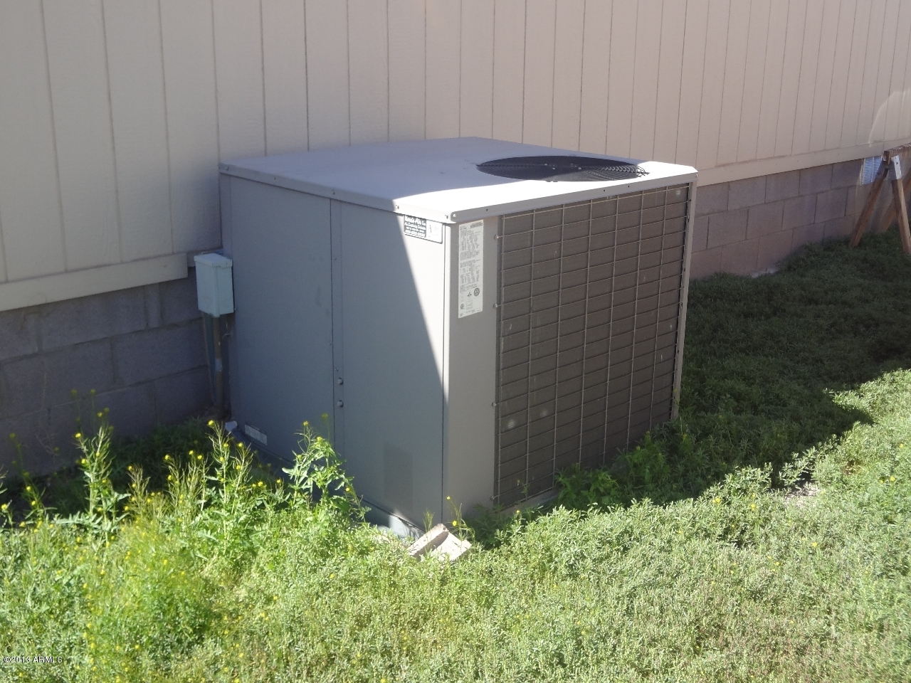 16341 Squatter Road Arizona City, AZ 85123 - Photo 18 of 18 ac unit on side