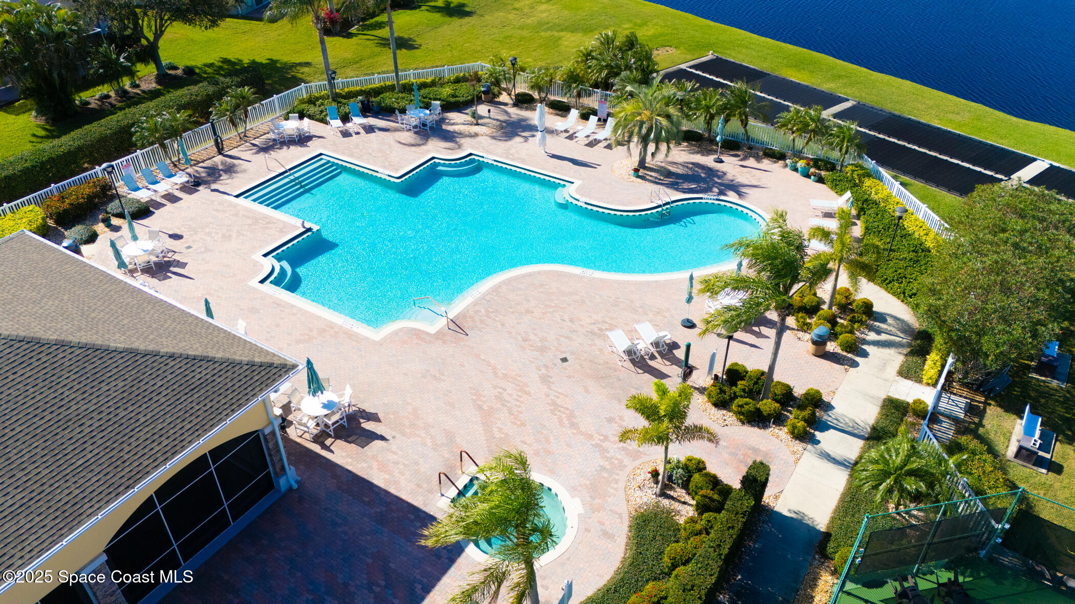 1444 Boca Rio Drive Melbourne, FL 32940 - Photo 57 of 59 Solar Heated Pool