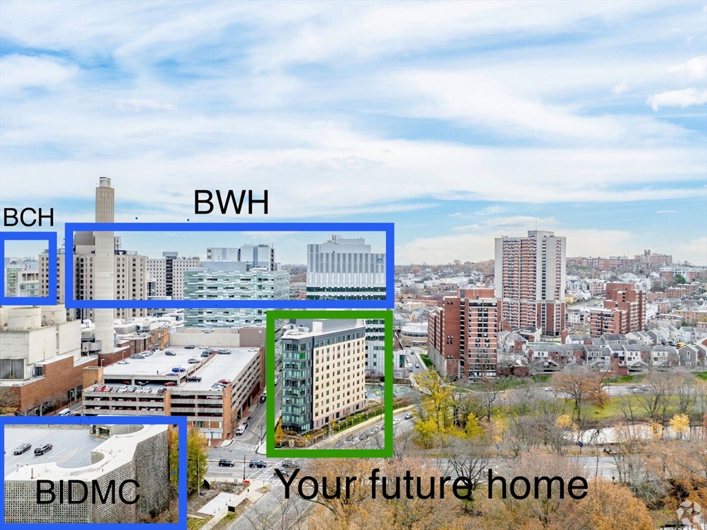 80 Fenwood Road, Unit 706 Boston, MA 02115 - Photo 32 of 33 a view of city