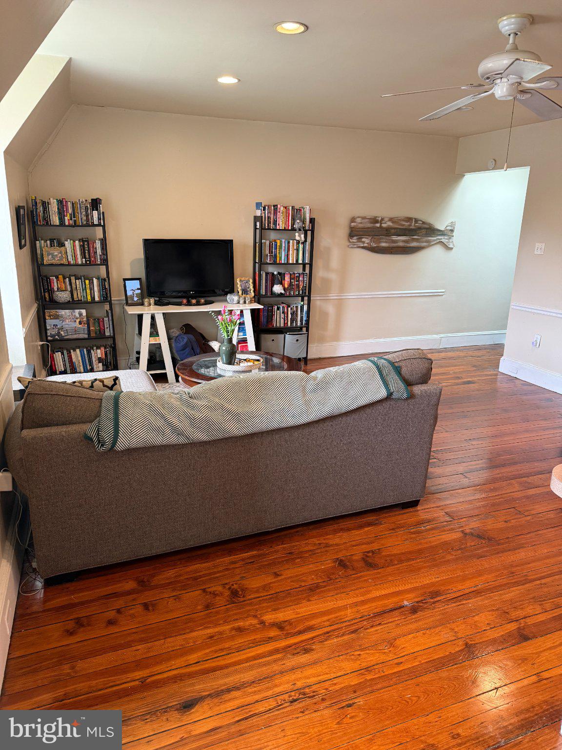 1723 Pine Street, Unit 4 Philadelphia, PA 19103 - Photo 5 of 16 Cozy living space with warm wood floors.