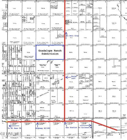 $5,947 | 69 Tsp 2 Sec 22 T & P Guadalup, Sierra Blanca, TX 79851