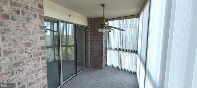 a view of a window in a room