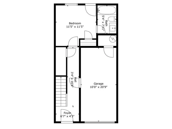 a picture of a bench in a window