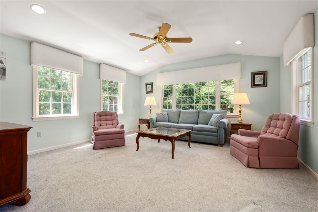 40 Amble Road Chelmsford, MA 01824 - Photo 12 of 26 a living room with furniture and a large window