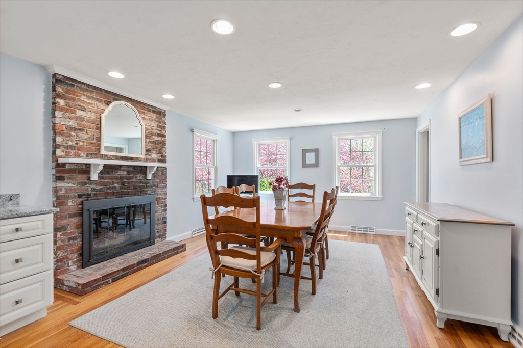40 Amble Road Chelmsford, MA 01824 - Photo 5 of 26 a view of a dining room with furniture window and wooden floor