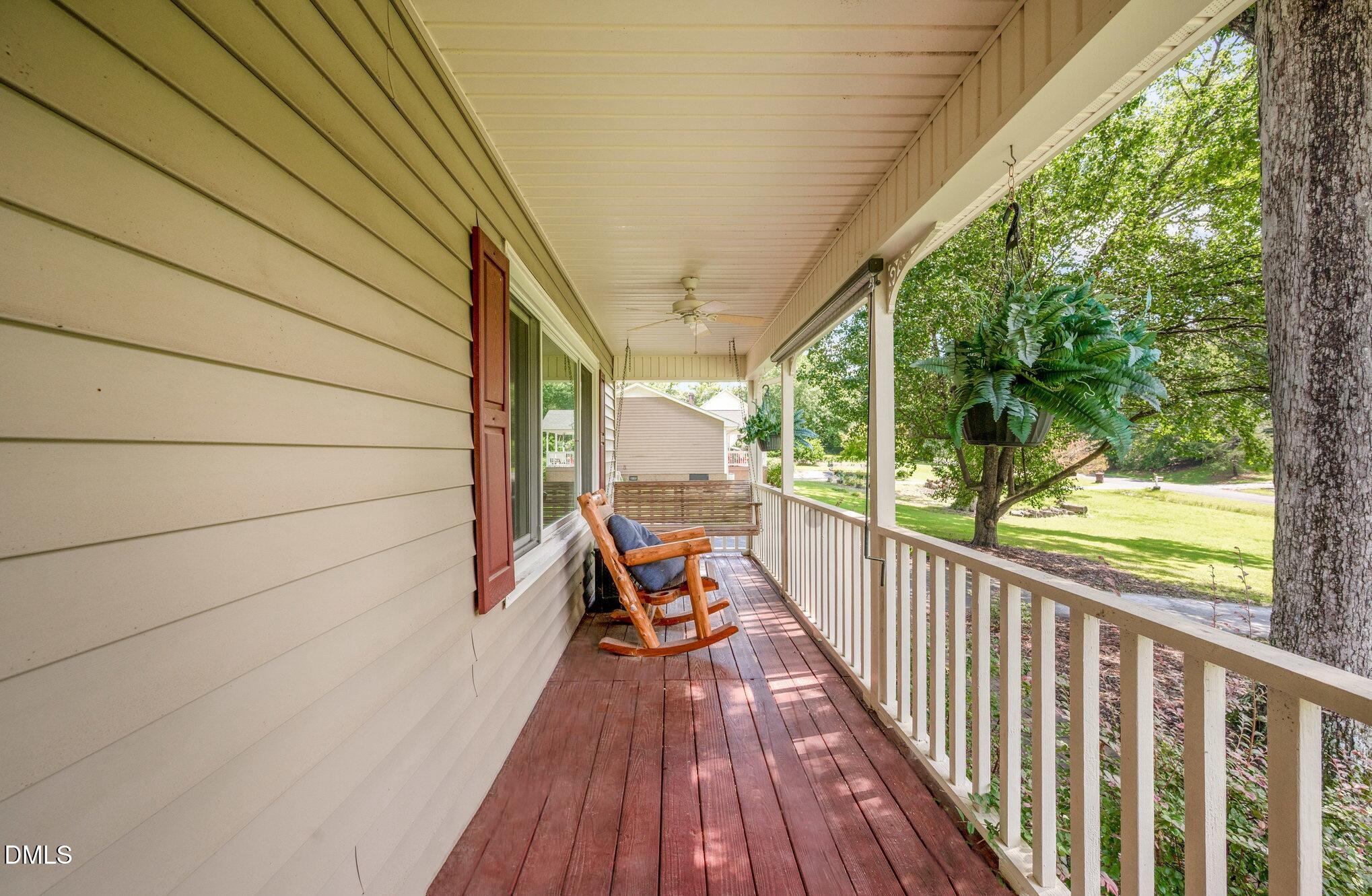 13018 Meadow Ridge Drive Rougemont, NC 27572 - Photo 2 of 26 a view of two chairs in balcony