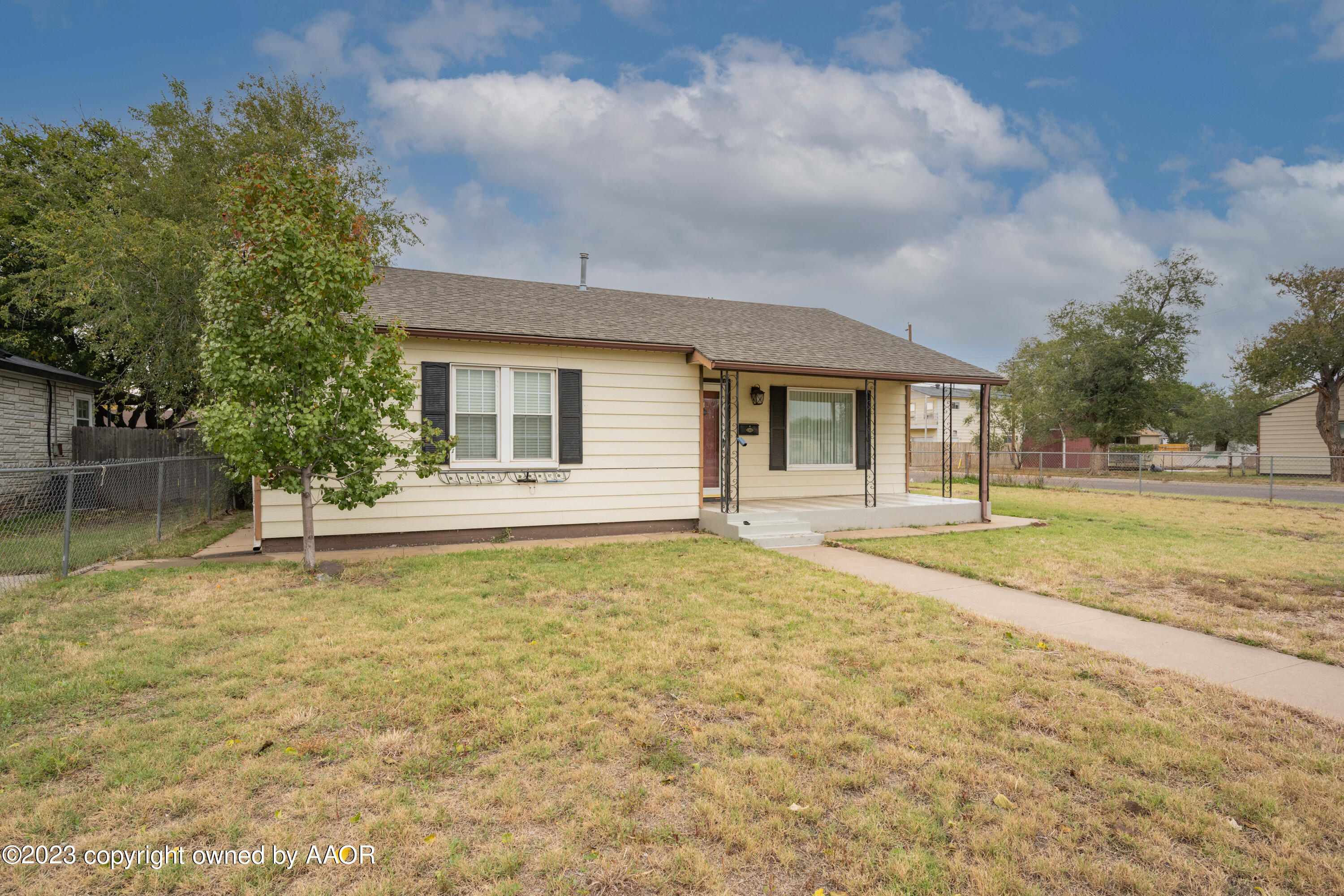 4300 Cline Road Amarillo, TX 79110 - Photo 3 of 21 a house with trees in the background