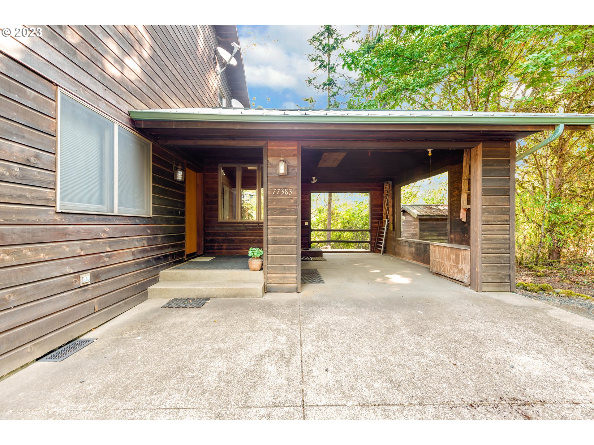 77383 Mosby Creek Road Cottage Grove, OR 97424 - Photo 2 of 48 a view of entrance front of house