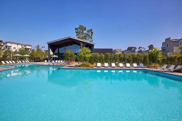 a view of swimming pool and outdoor space