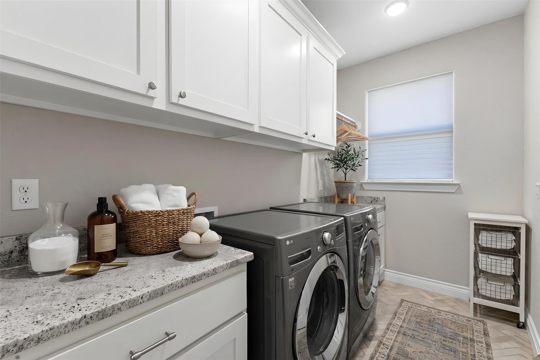 3010 Nobel Court Bryan, TX 77808 - Photo 12 of 23 a utility room with sink dryer and washer