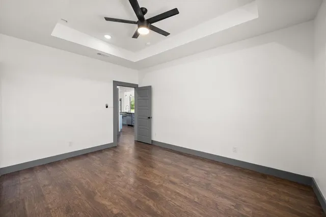 wooden floor in an empty room