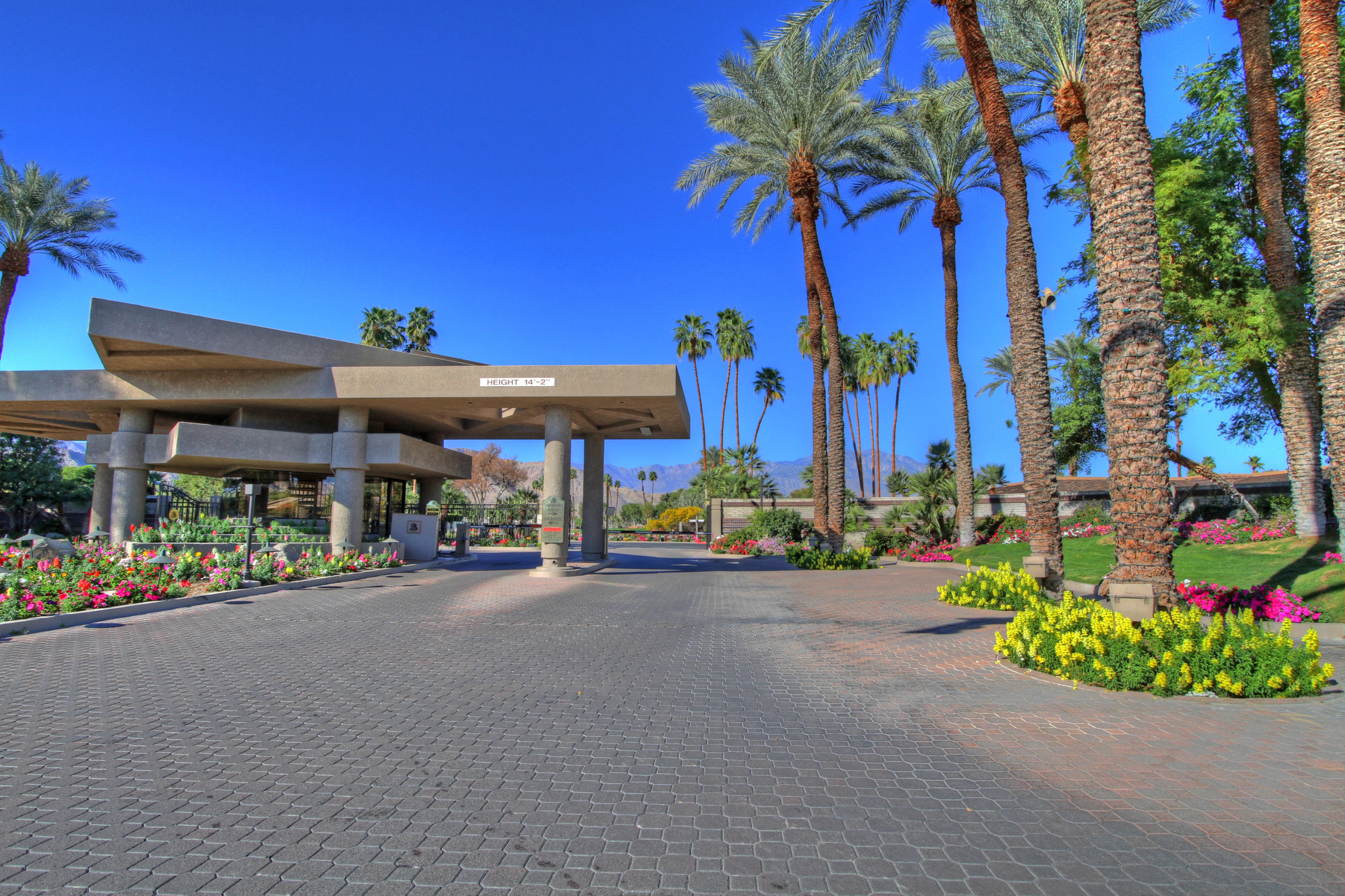 14 Colgate Drive Rancho Mirage, CA 92270 - Photo 45 of 46 a view of a street with sitting area