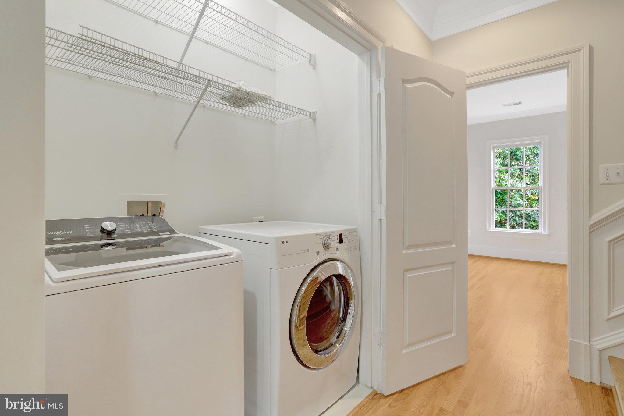 1852 Carpenter Road Alexandria, VA 22314 - Photo 48 of 63 a utility room with dryer and washer