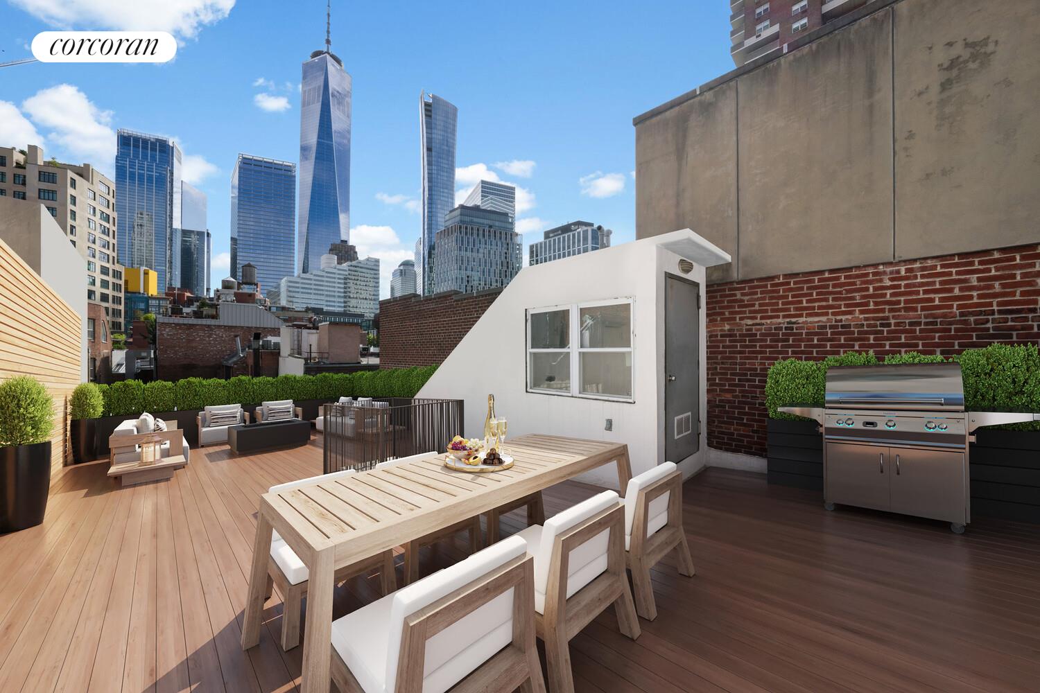 183 Duane Street Manhattan, NY 10013 - Photo 14 of 19 a outdoor space with furniture