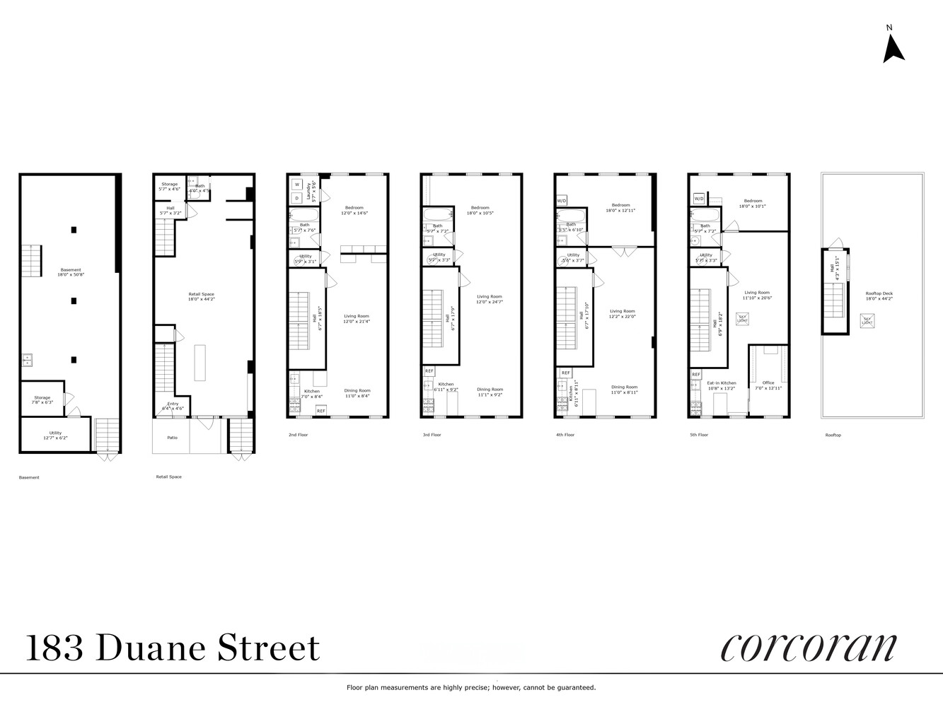 183 Duane Street Manhattan, NY 10013 - Photo 19 of 19 a black white and white photo of a living room