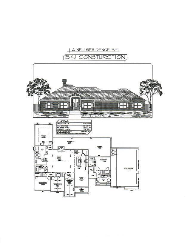 351 Snow Quail Road Canyon, TX 79015 - Photo 2 of 9 401 Snow Quail Rd Plans 2