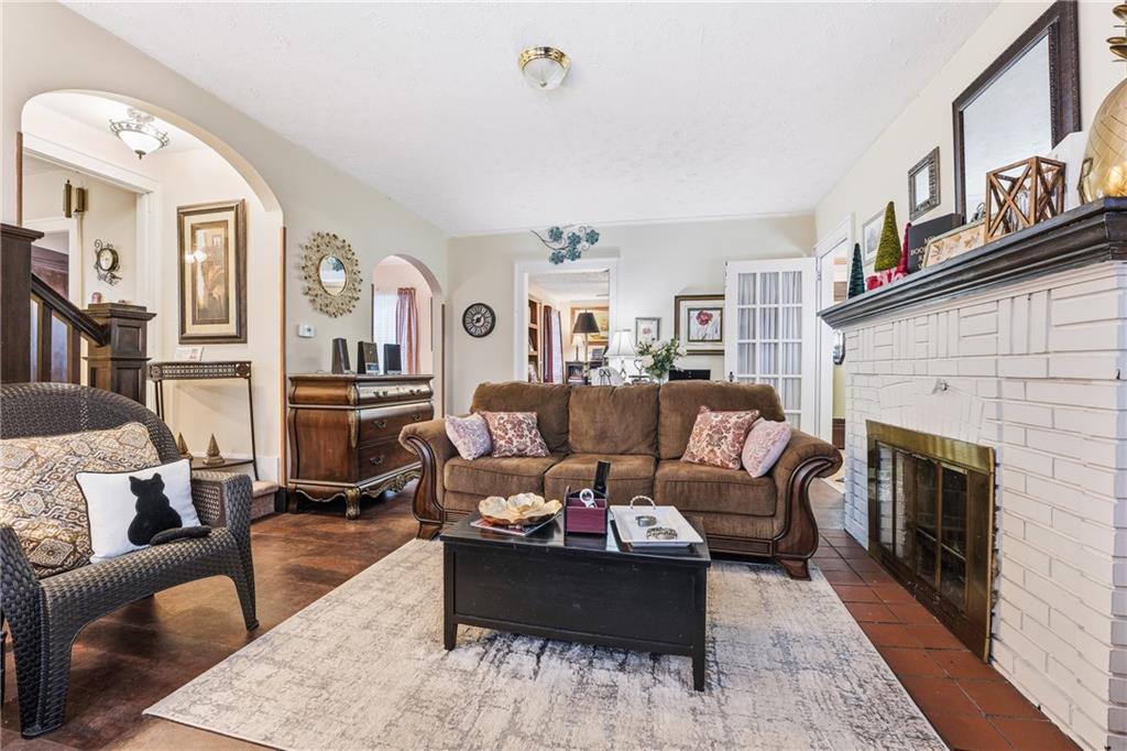 1279 Griswold Street Sharon, PA 16146 - Photo 10 of 30 The living room opens to the family room, dining room and kitchen!! It’s the heart of the home