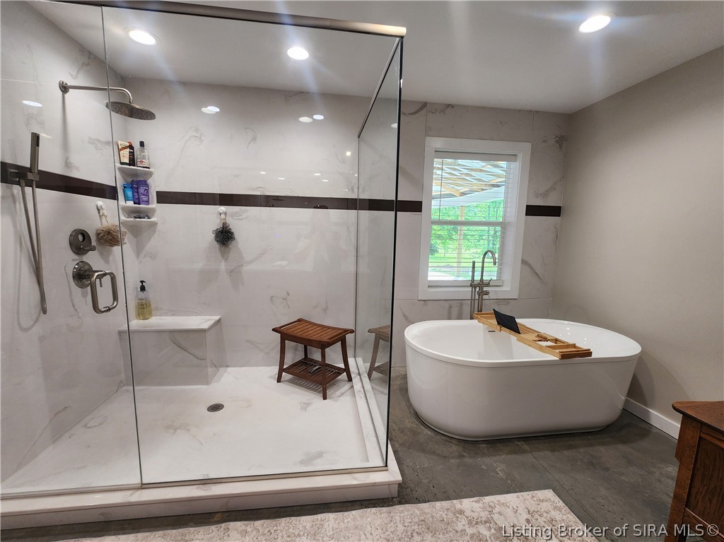 1904 Getty Road Lexington, IN 47138 - Photo 28 of 44 Marble Shower