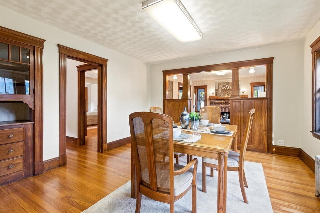 35 Brook Street Wakefield, MA 01880 - Photo 10 of 33 a view of a dining room with furniture window and wooden floor