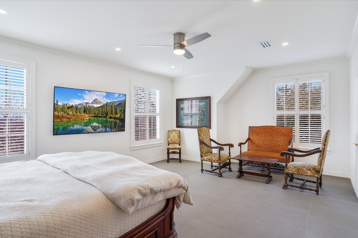 3705 Gilbert Street, Unit B Austin, TX 78703 - Photo 27 of 35 a bedroom with furniture and a window