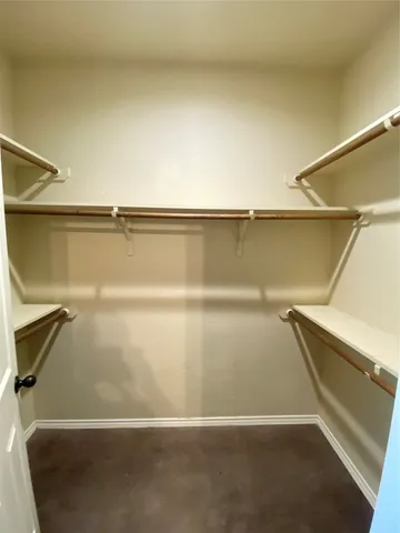 a view of walk in closet