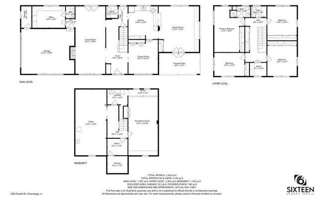 $375,000 | 1202 Foothill Drive, Champaign, IL 61821