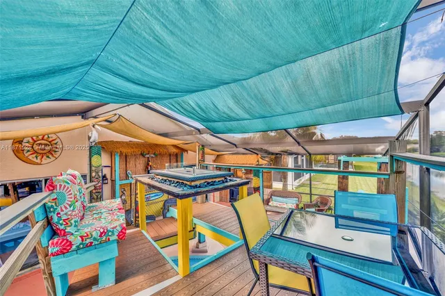 a view of a pathway of a building