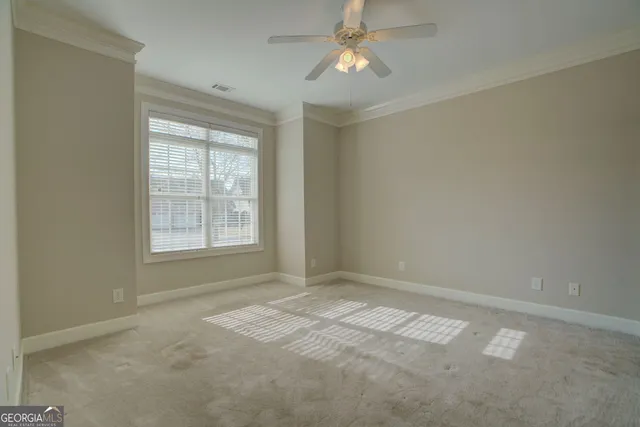 a view of a livingroom with a chandelier