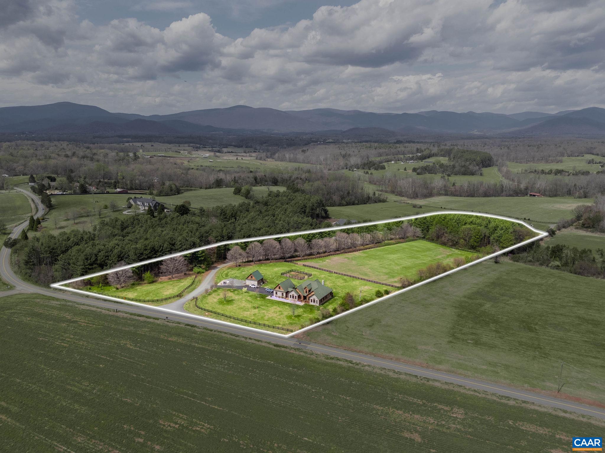 42 River Ridge Lane Stanardsville, VA 22973 - Photo 65 of 70 a view of a tennis court
