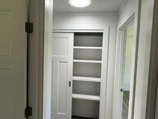 a view of walk in closet