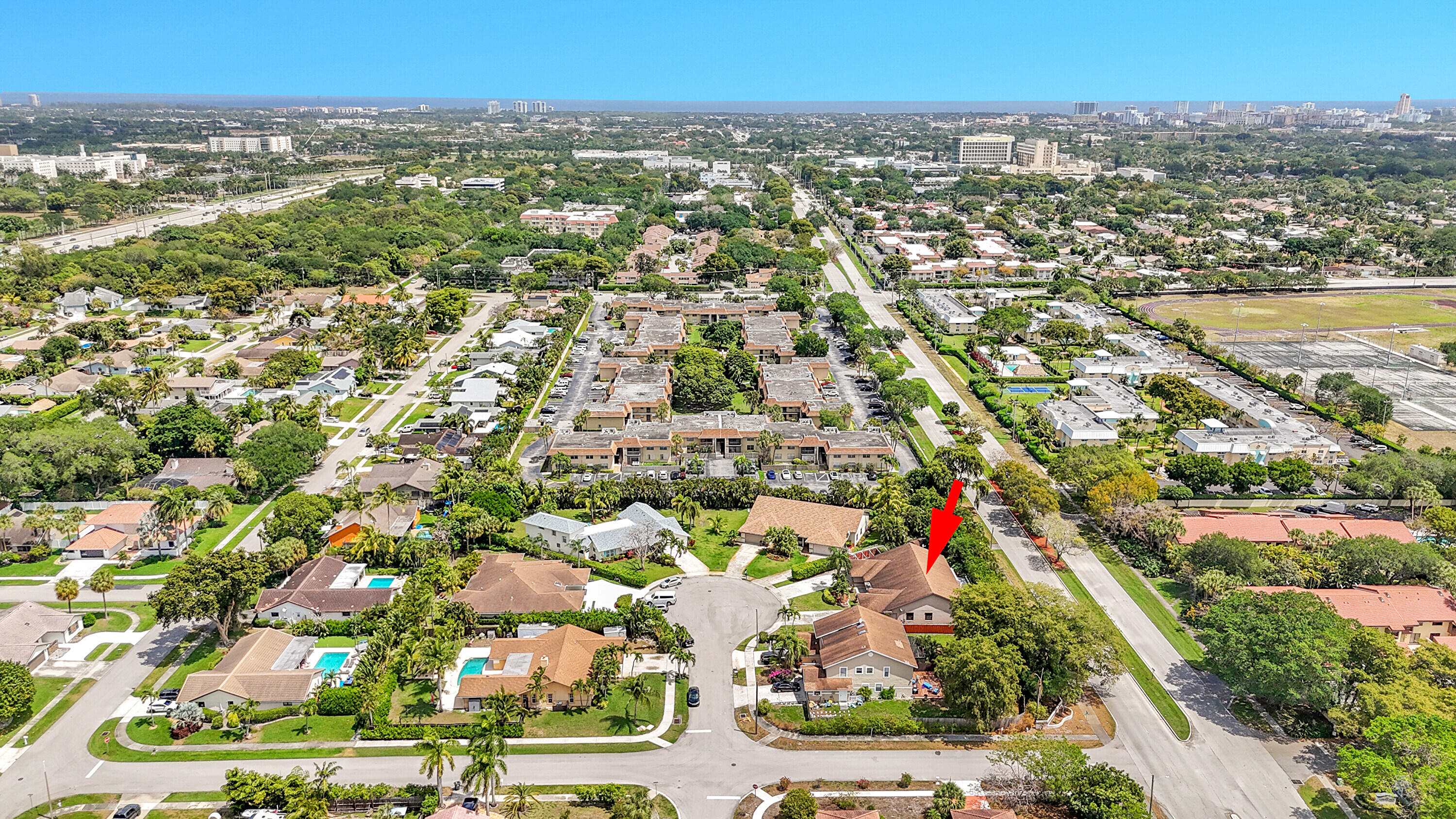 Undisclosed Address Boca Raton, FL 33486 - Photo 32 of 45 Aerial Neighborhood View