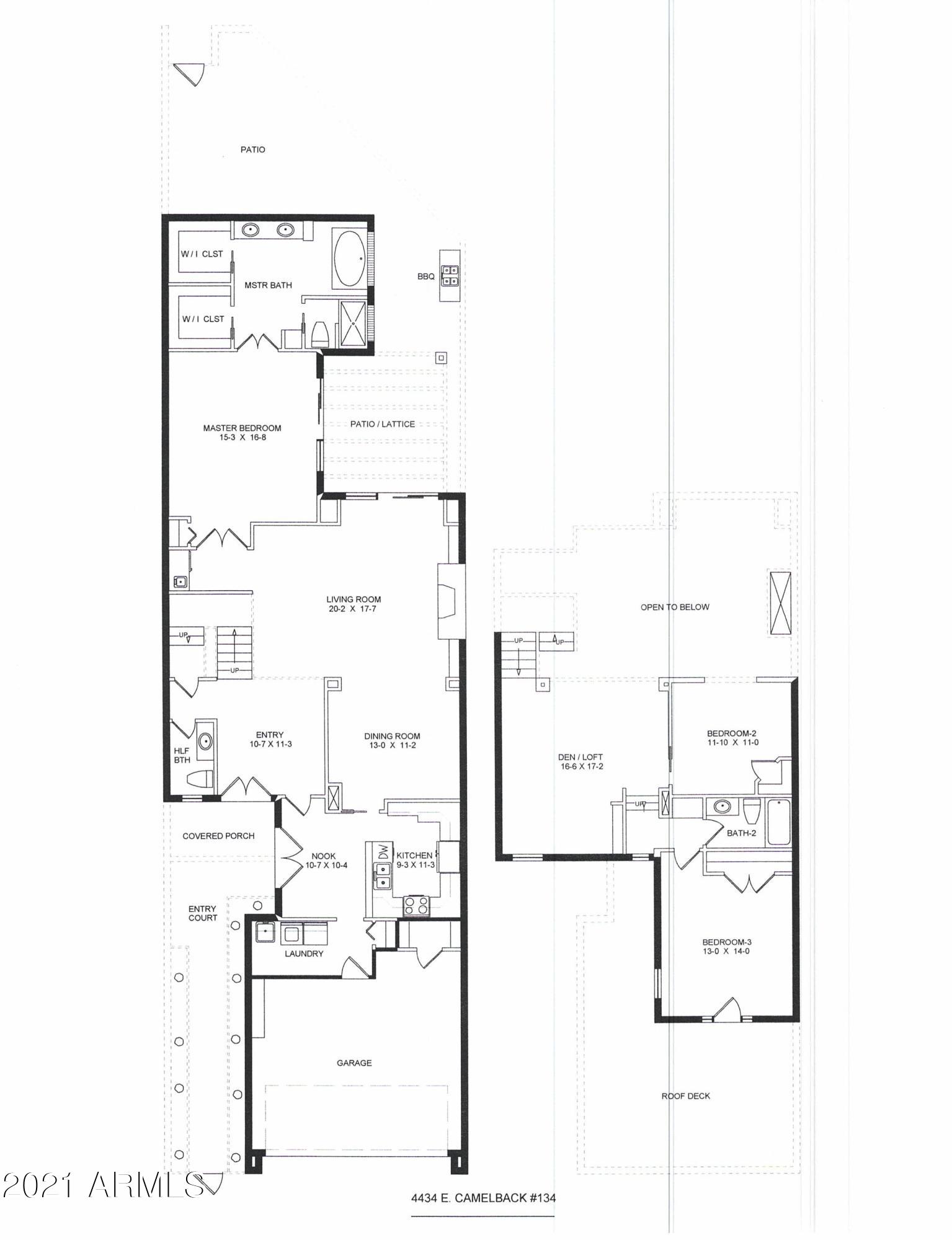 4434 East Camelback Road, Unit 134 Phoenix, AZ 85018 - Photo 42 of 42 Floor Plan_000003