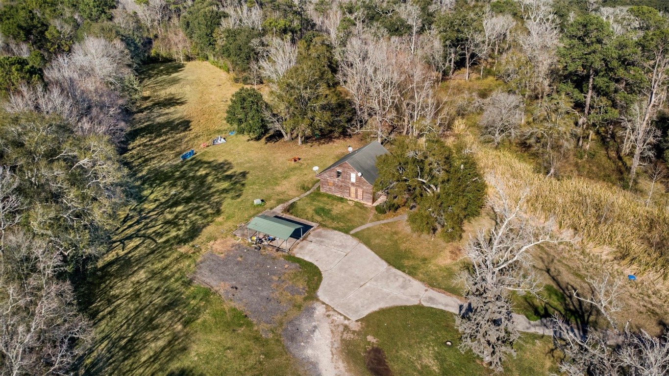 33349 Interstate 10 Hankamer, TX 77560 - Photo 21 of 28 a view of top of a house with a yard