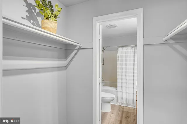 a bathroom with a toilet