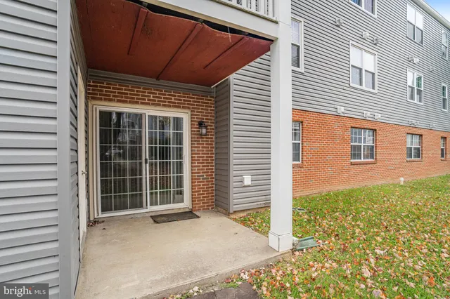 a view of front door