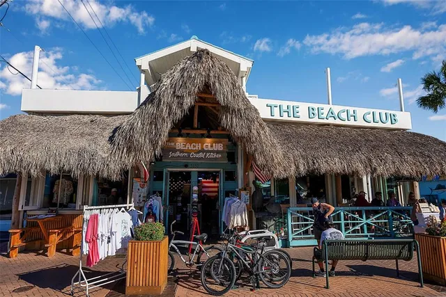 a view of group of people sitting in a outdoor space