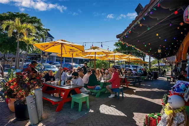 a view of people sitting in a room