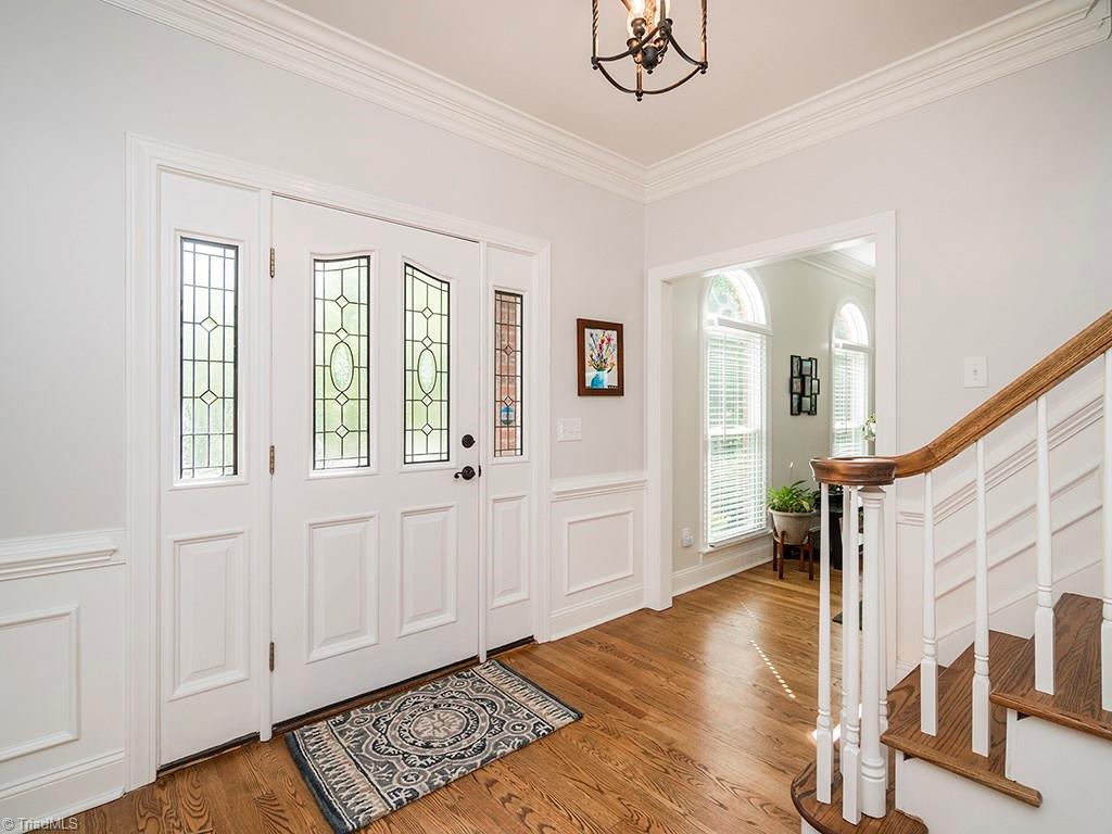 5001 Leadenhall Road Oak Ridge, NC 27310 - Photo 4 of 30 Beautiful hardwoods and trim throughout!