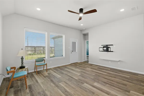 a view of kitchen and window