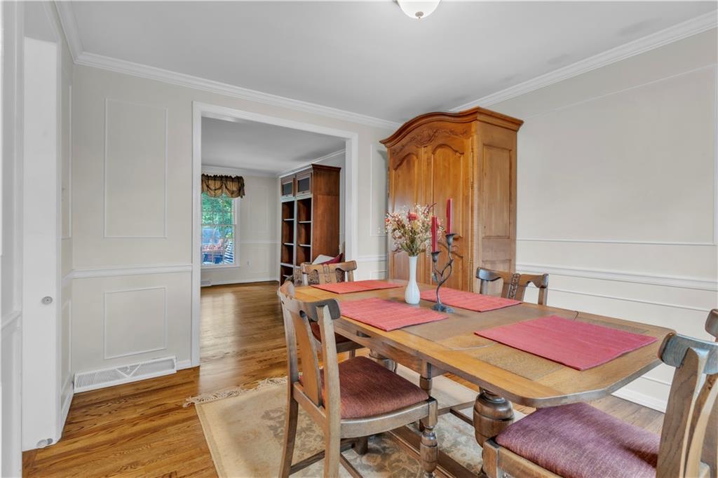 5100 West Harbison Road Pittsburgh, PA 15205 - Photo 21 of 49 Dining room view into formal living room