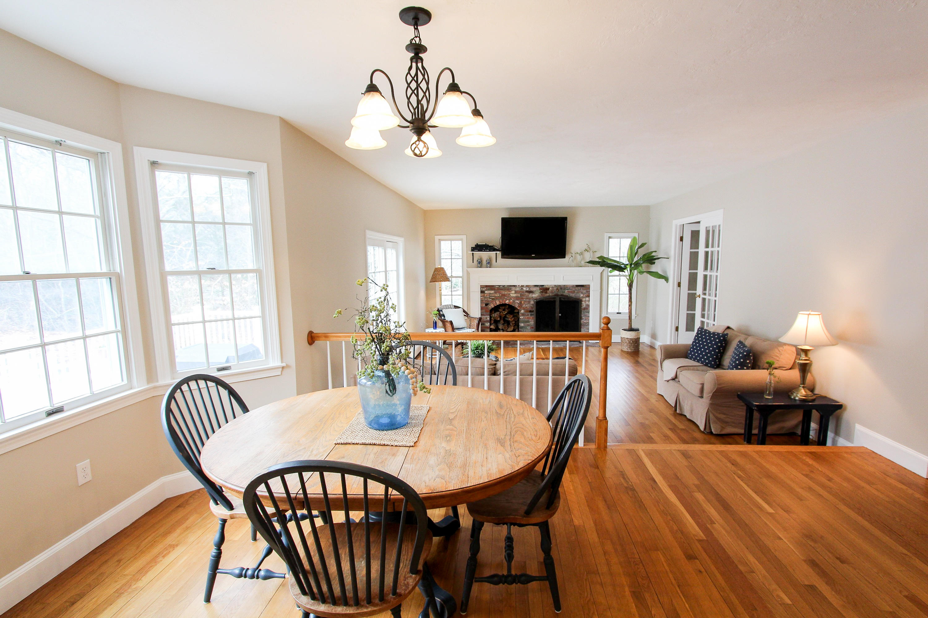 29 Schooner Drive Cotuit, MA 02635 - Photo 13 of 35 a view of a dining room with furniture window and wooden floor
