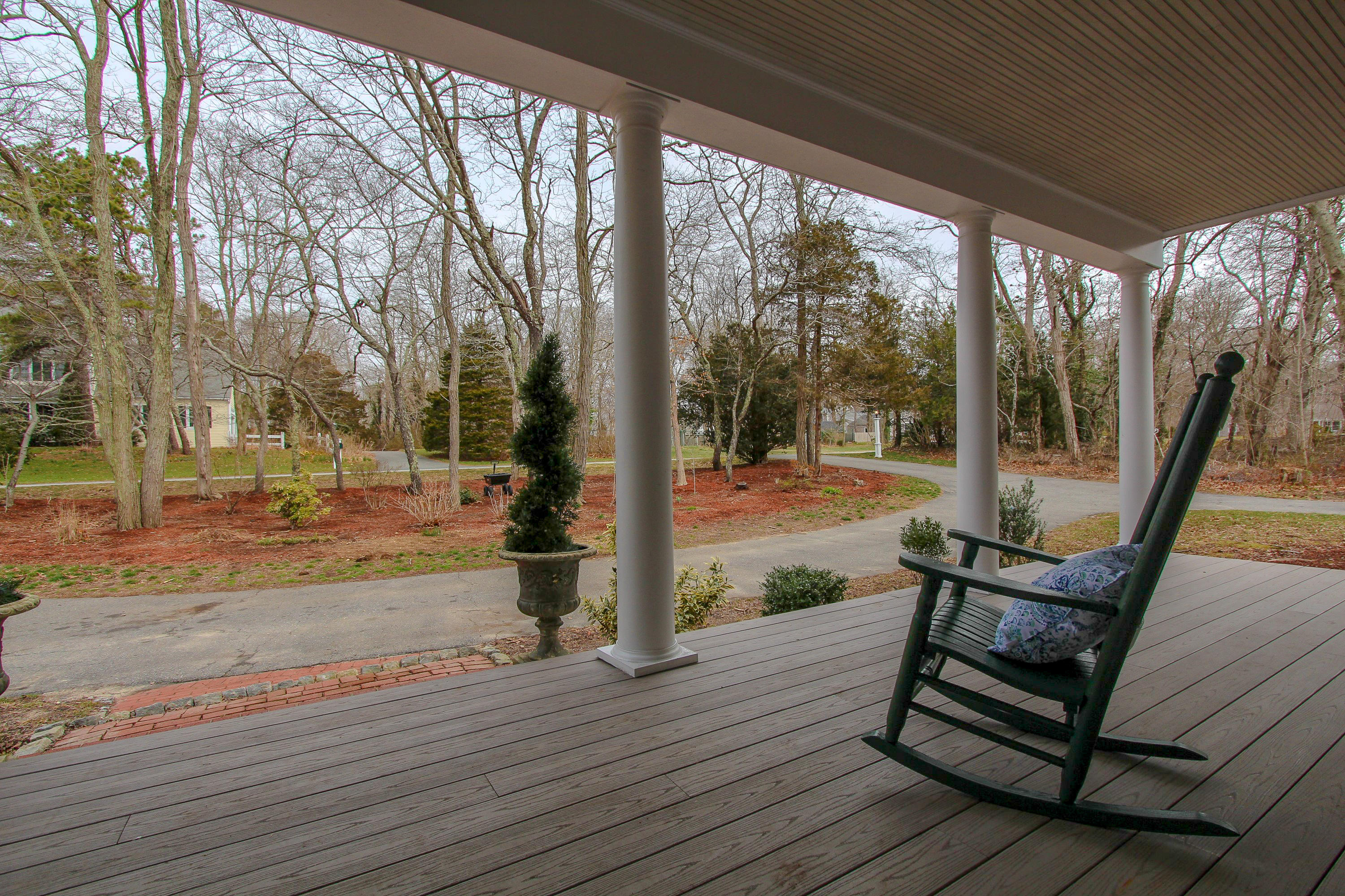 29 Schooner Drive Cotuit, MA 02635 - Photo 17 of 35 a view of outdoor space with seating