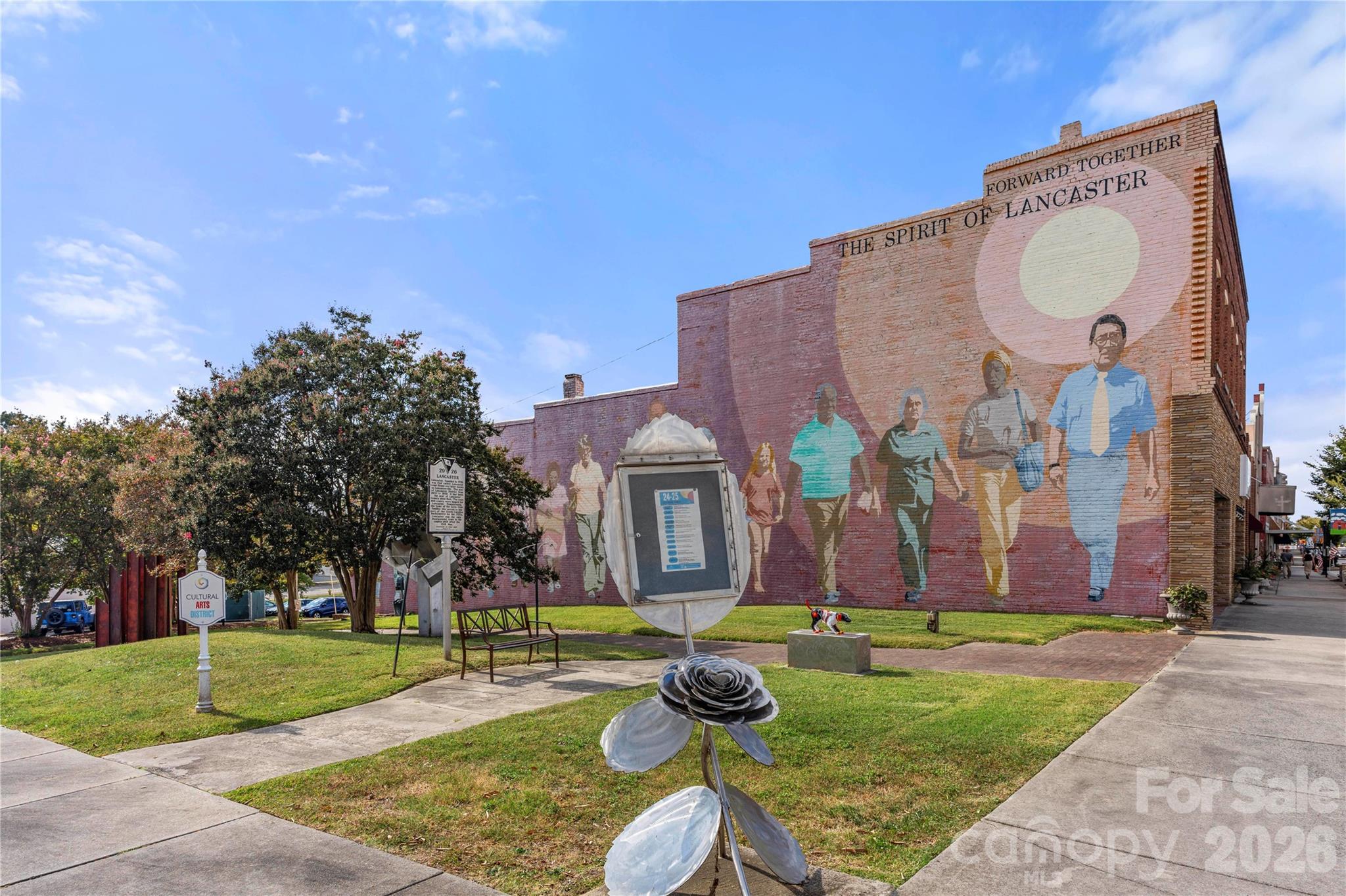 463 West Barr Street Lancaster, SC 29720 - Photo 33 of 43 front view of house with a yard and potted plants