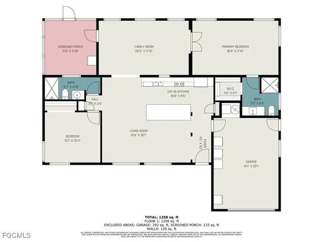 $242,499 | 3260 Pinetree Street, Port Charlotte, FL 33952